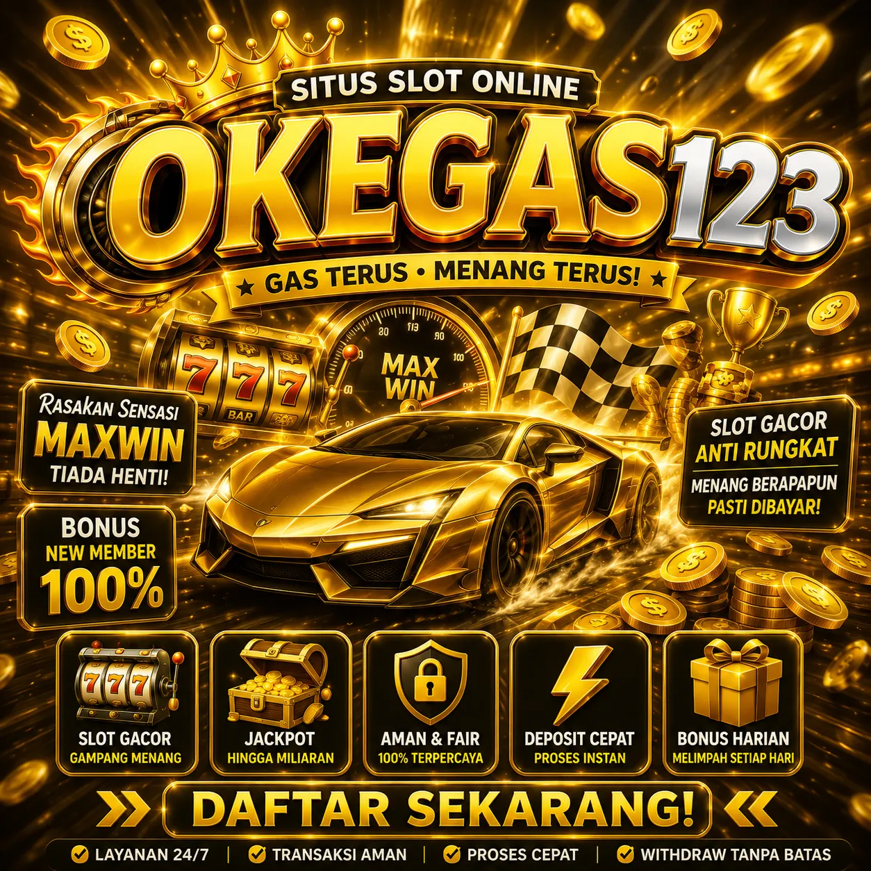 OKEGAS123 Banner